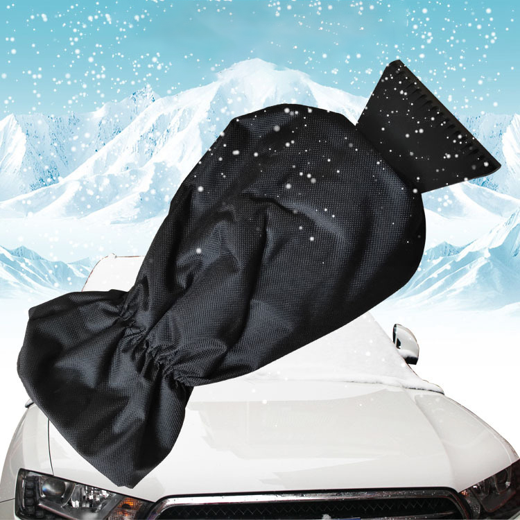 Car Snow & Ice Shovel w/Gloves