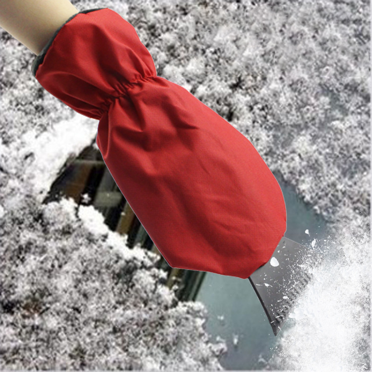 Car Snow & Ice Shovel w/Gloves