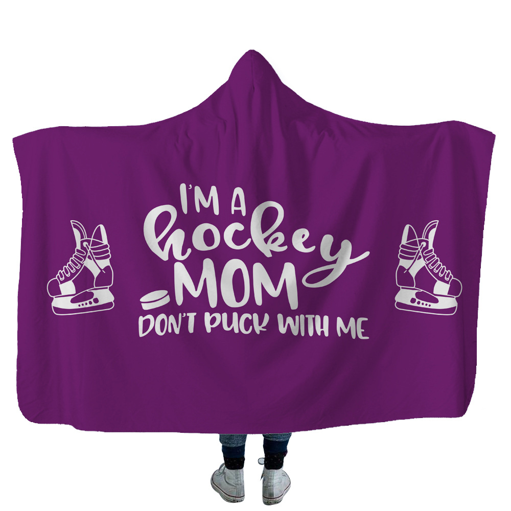 Hooded Polar Fleece Blanket