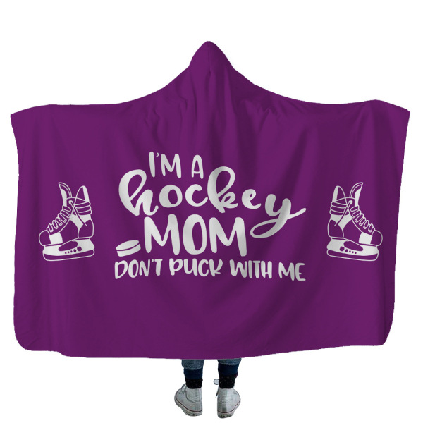 Hooded Polar Fleece Blanket