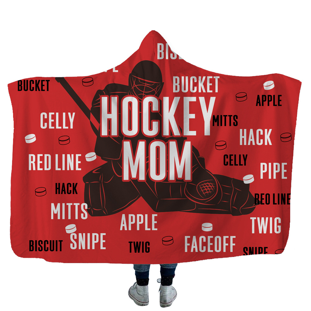 Hooded Polar Fleece Blanket