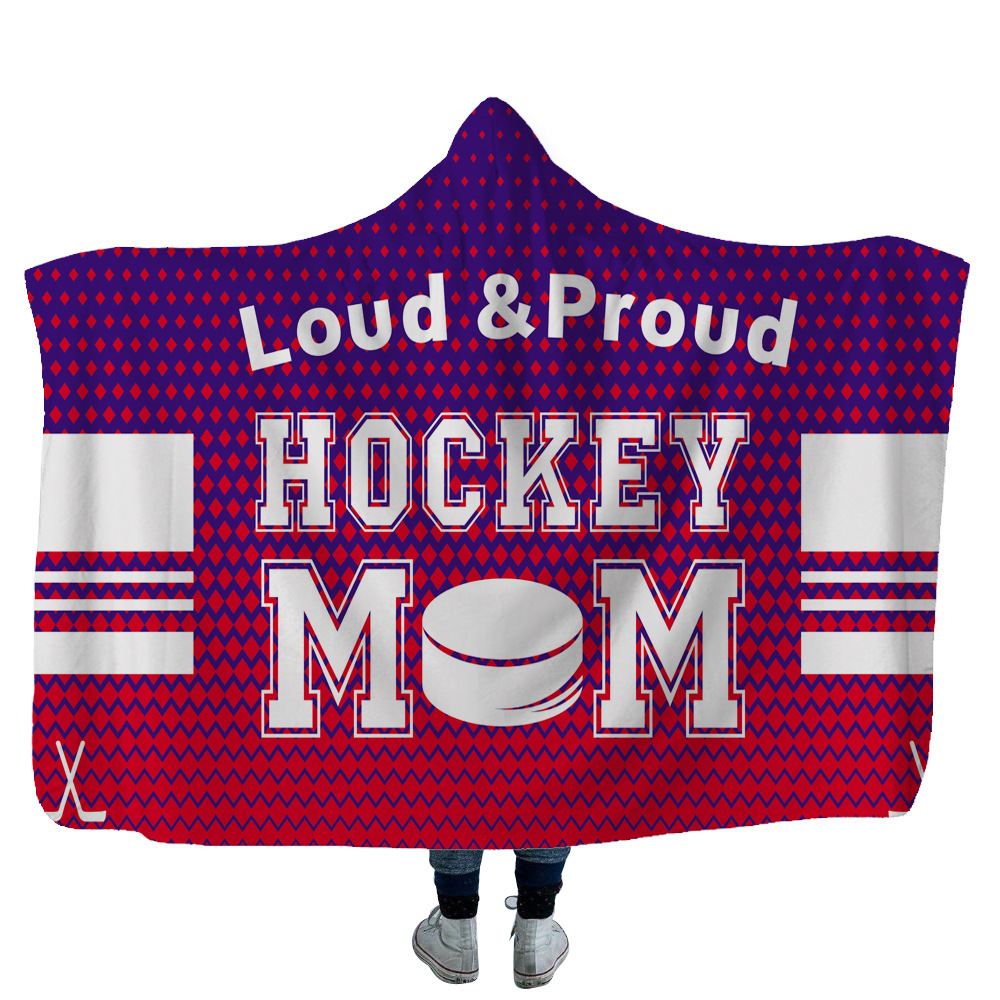 Hooded Polar Fleece Blanket