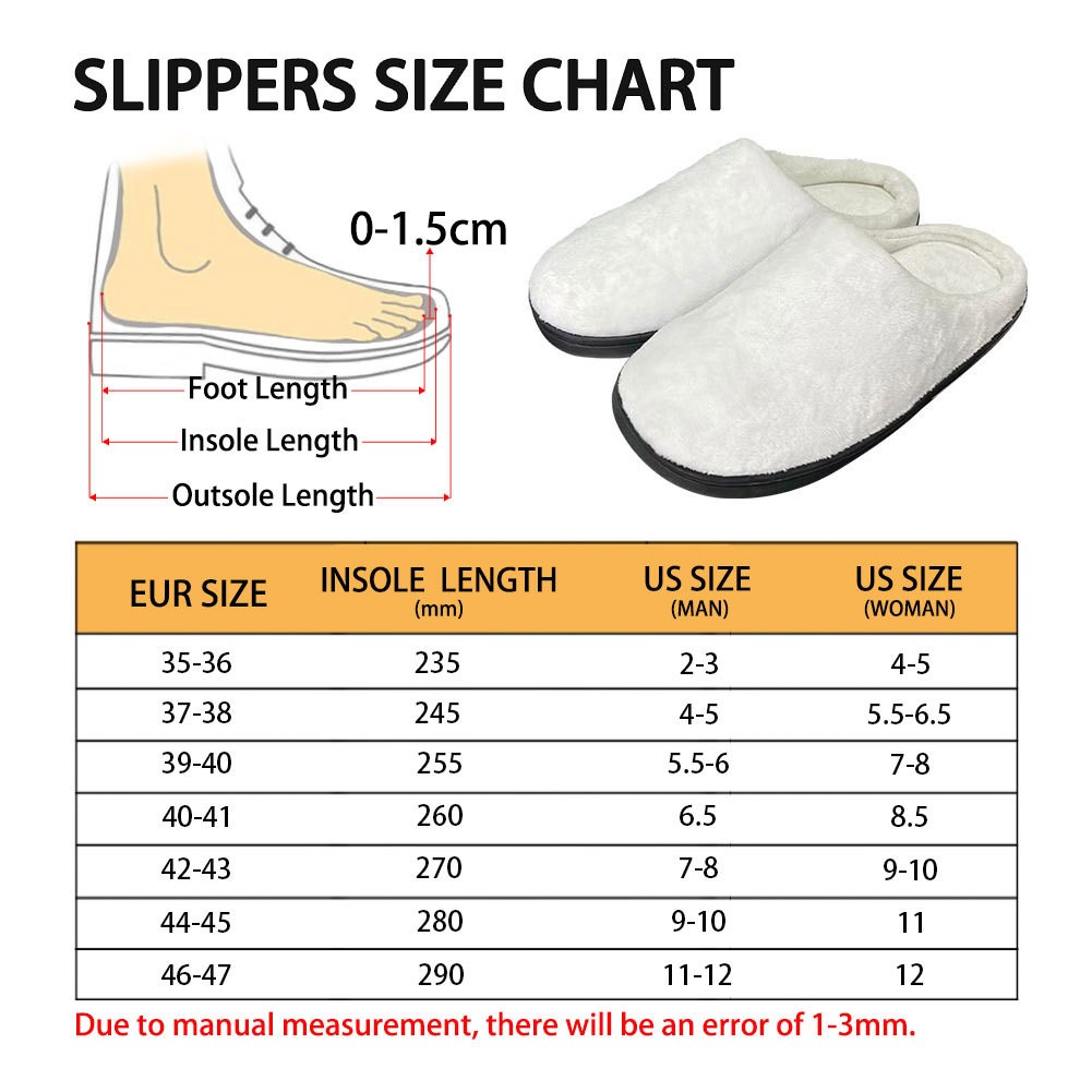 Sublimation Cold Weather Slippers