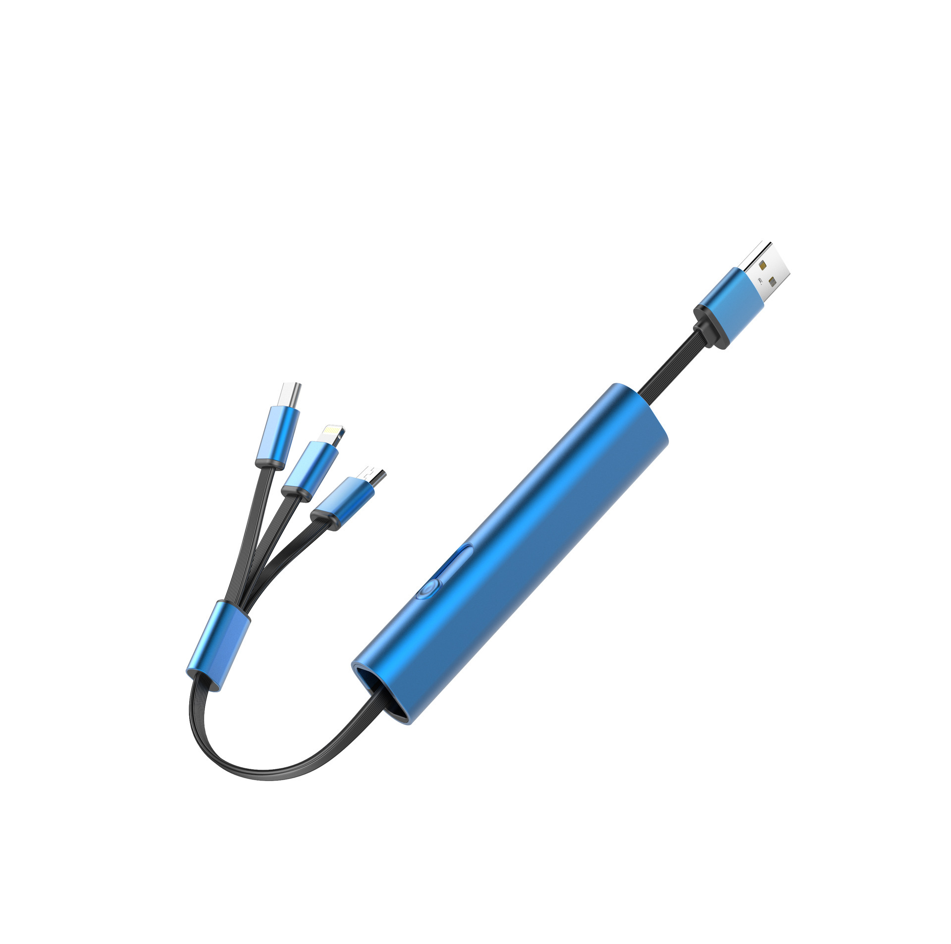 3 - in - 1 Retractable Data Cable