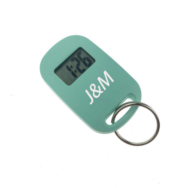 Keychain Digital Clock with Night Light