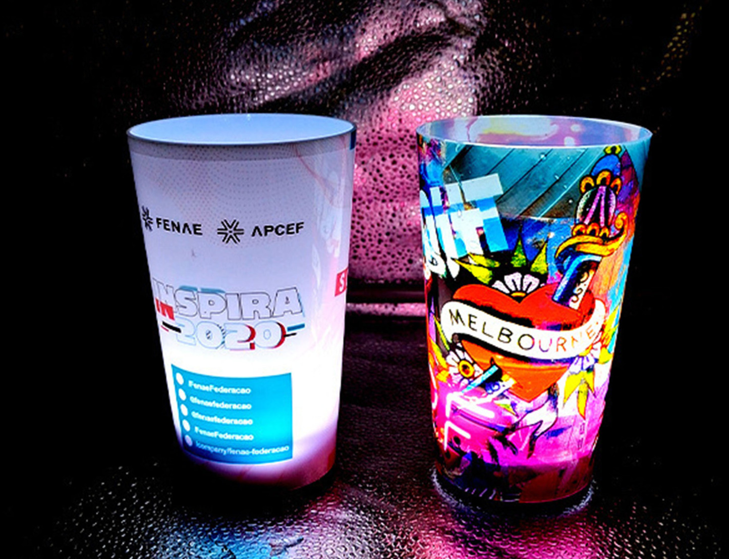 14 Oz Glowing Cup