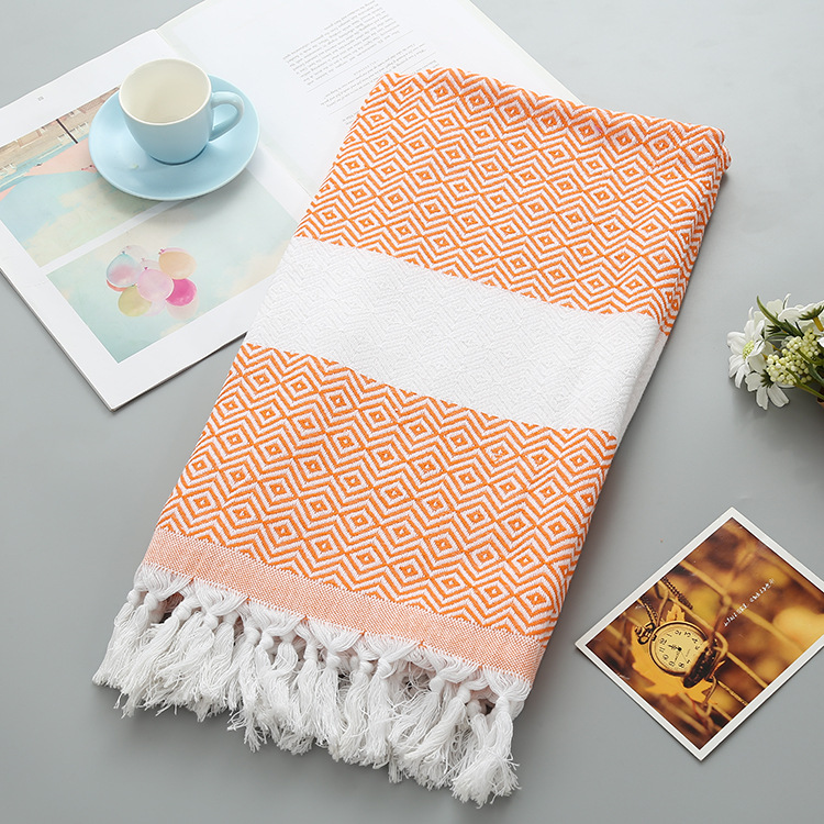 Turkish Diamond Beach Towel