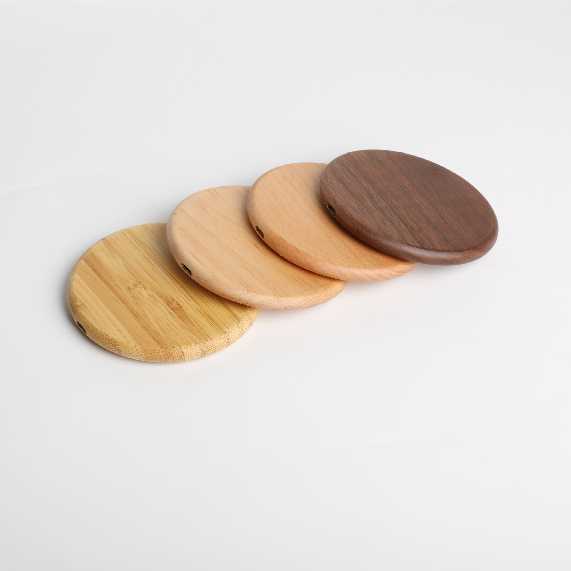 Wooden & Bamboo Wireless Charger
