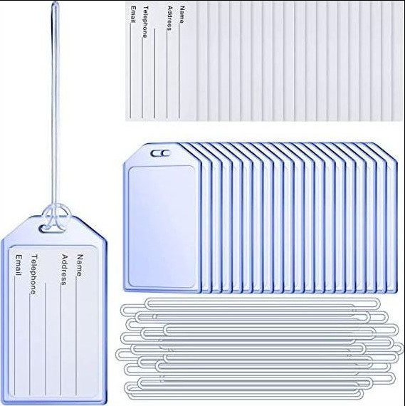 Vertical Clear Card Case