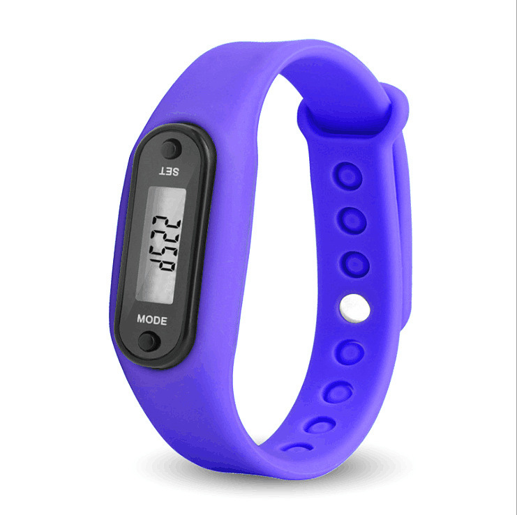 Silicone Pedometer Electronic Wristband