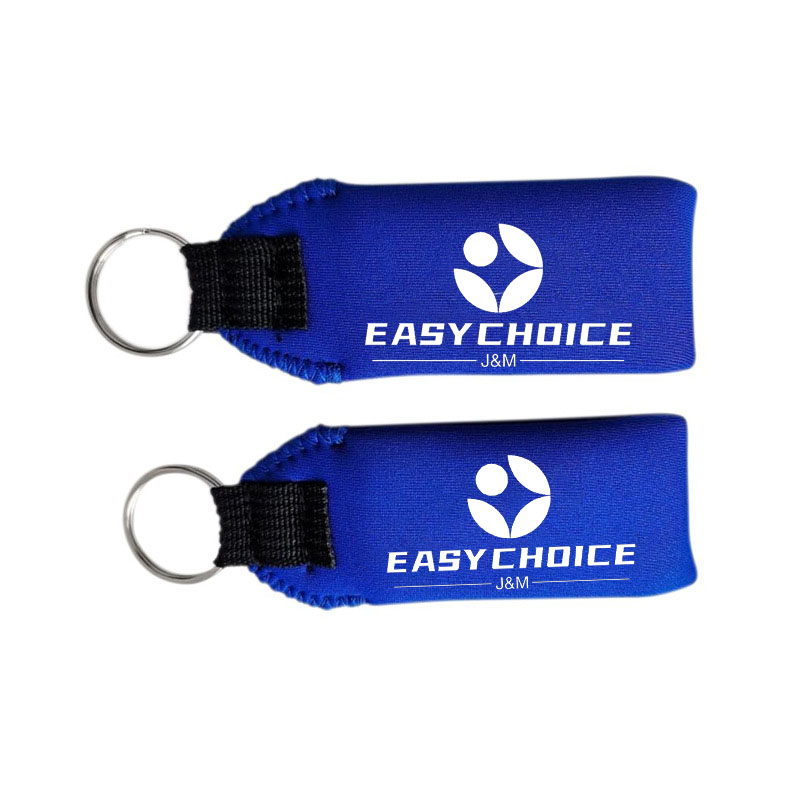 Water Sports Neoprene Keychain