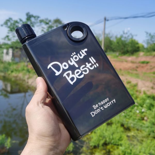 Ring Notebook-shaped Water Bottle