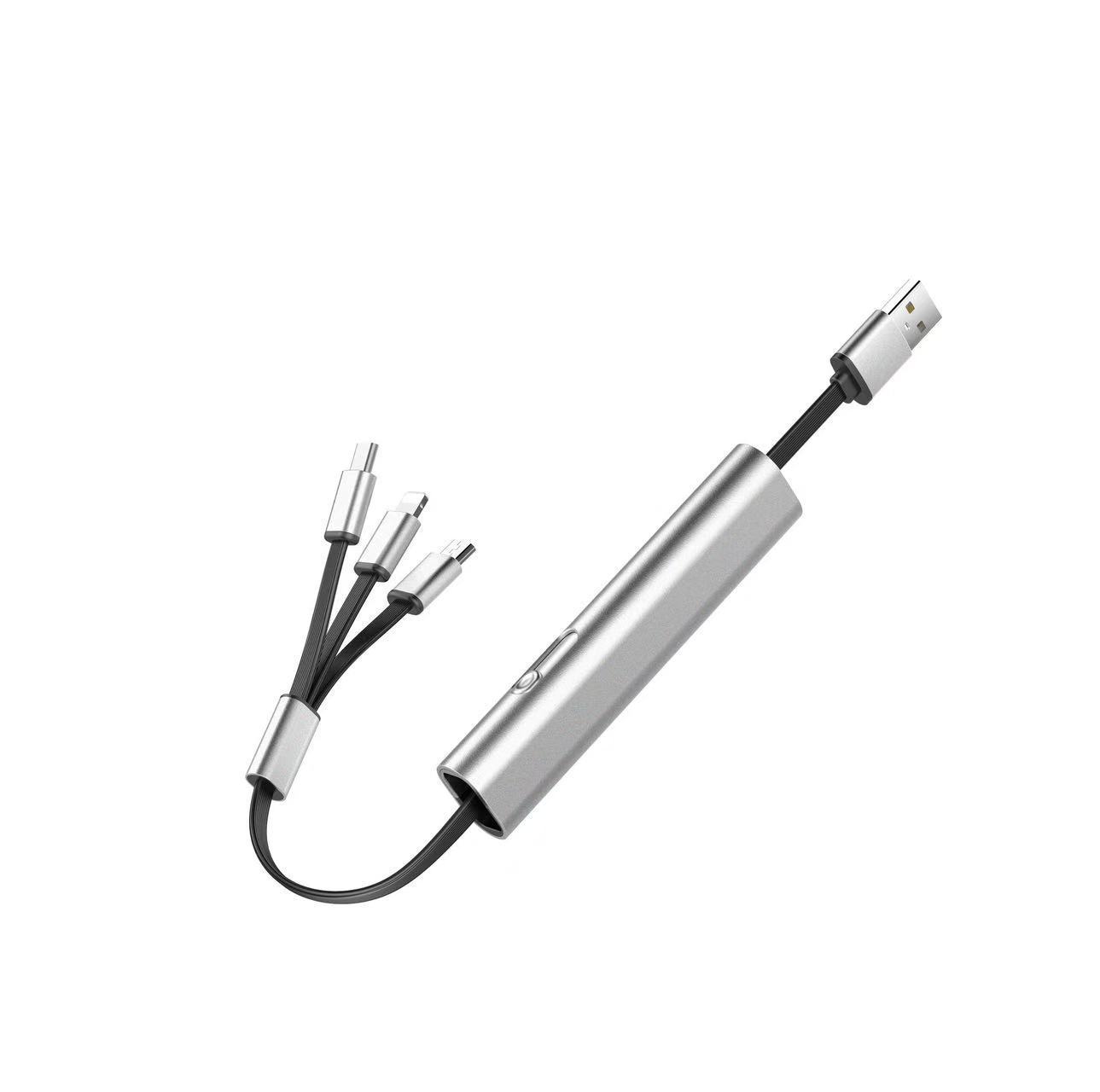 3 - in - 1 Retractable Data Cable