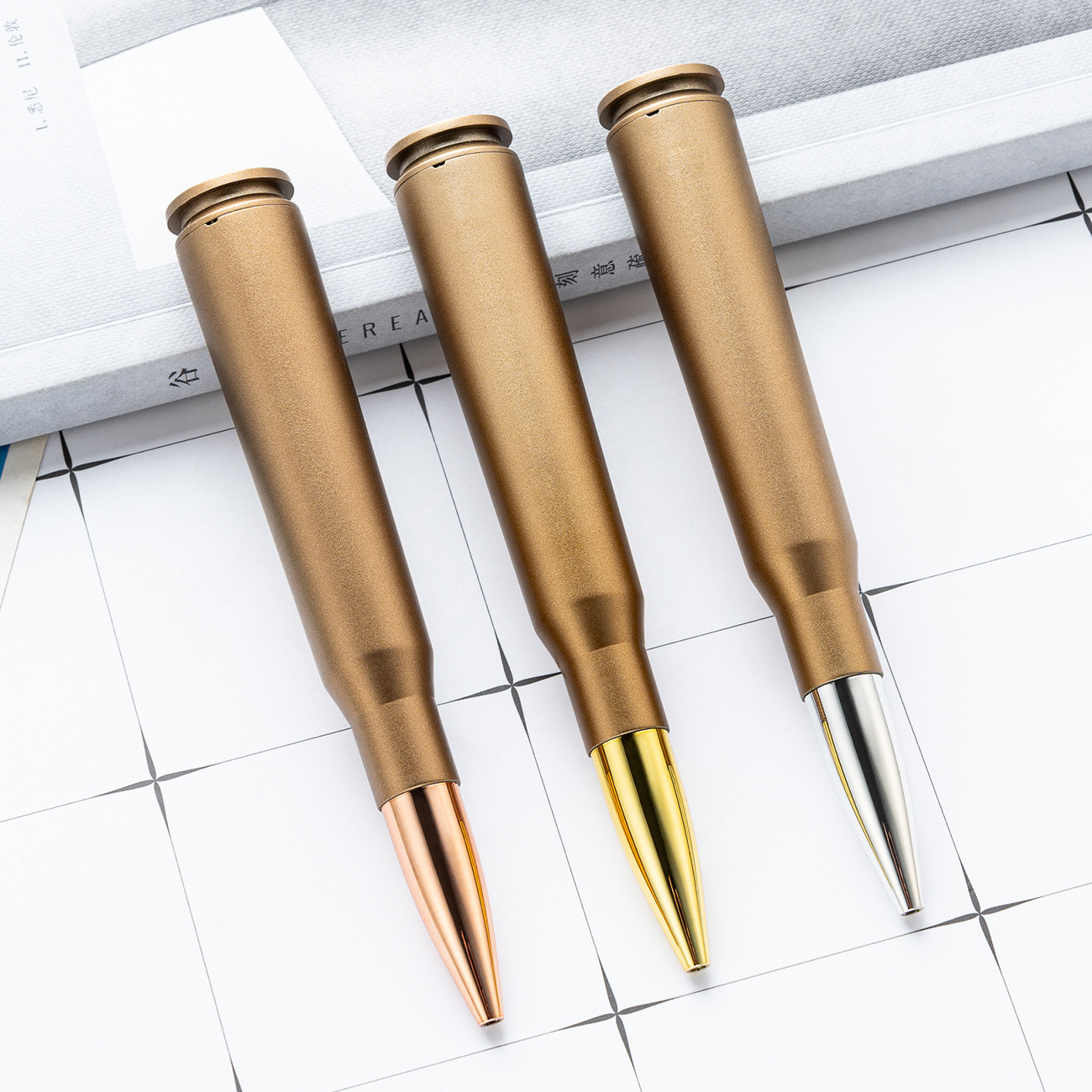 Bullet-Shaped Ballpoint Pen