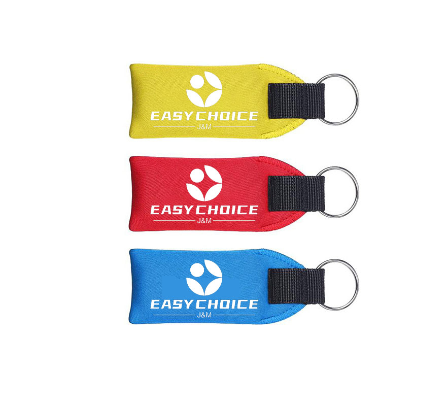 Water Sports Neoprene Keychain