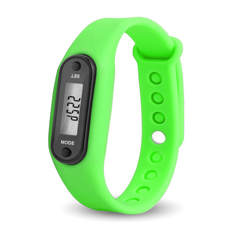 Silicone Pedometer Electronic Wristband