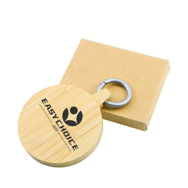 3 - in - 1 Bamboo Wood Data Cable Storage Box