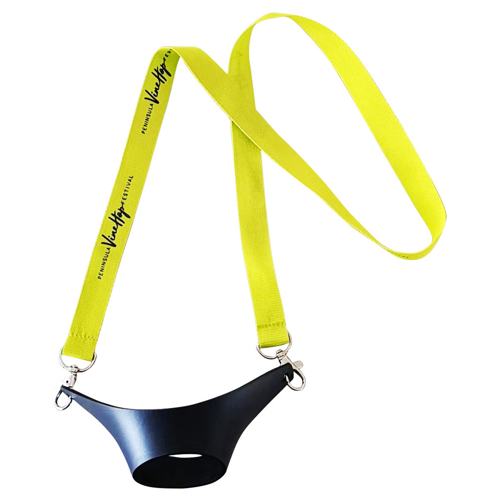 Wine Glass Sleeve with Lanyard