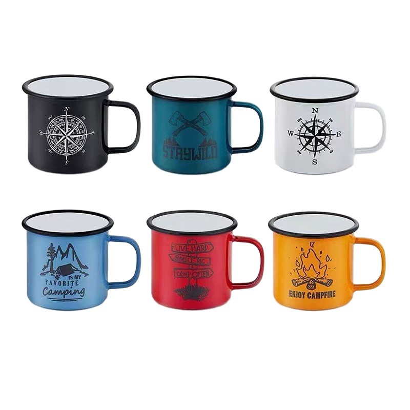10OZ-Ceramic Campfire Coffee Mug