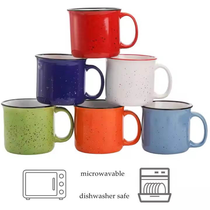 10OZ-Ceramic Campfire Coffee Mug