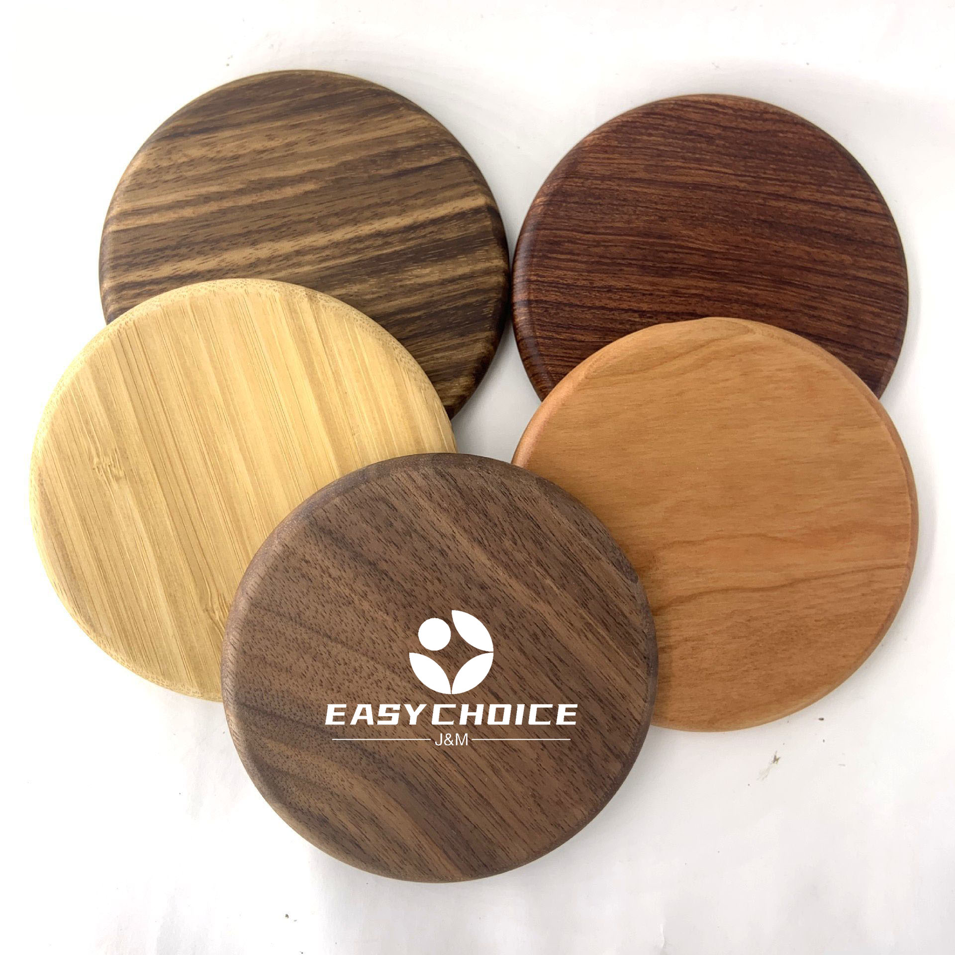 Wooden & Bamboo Wireless Charger