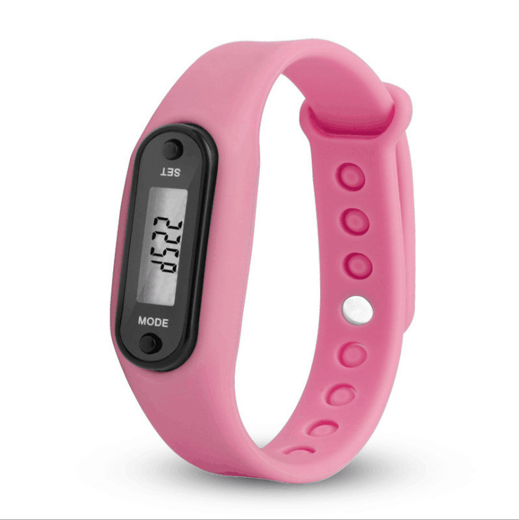 Silicone Pedometer Electronic Wristband