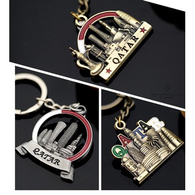 1.5" Custom Soft Enamel Keychain