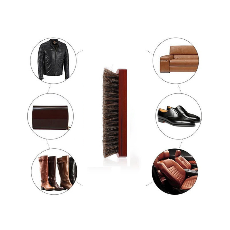 Wood Horsehair Brush