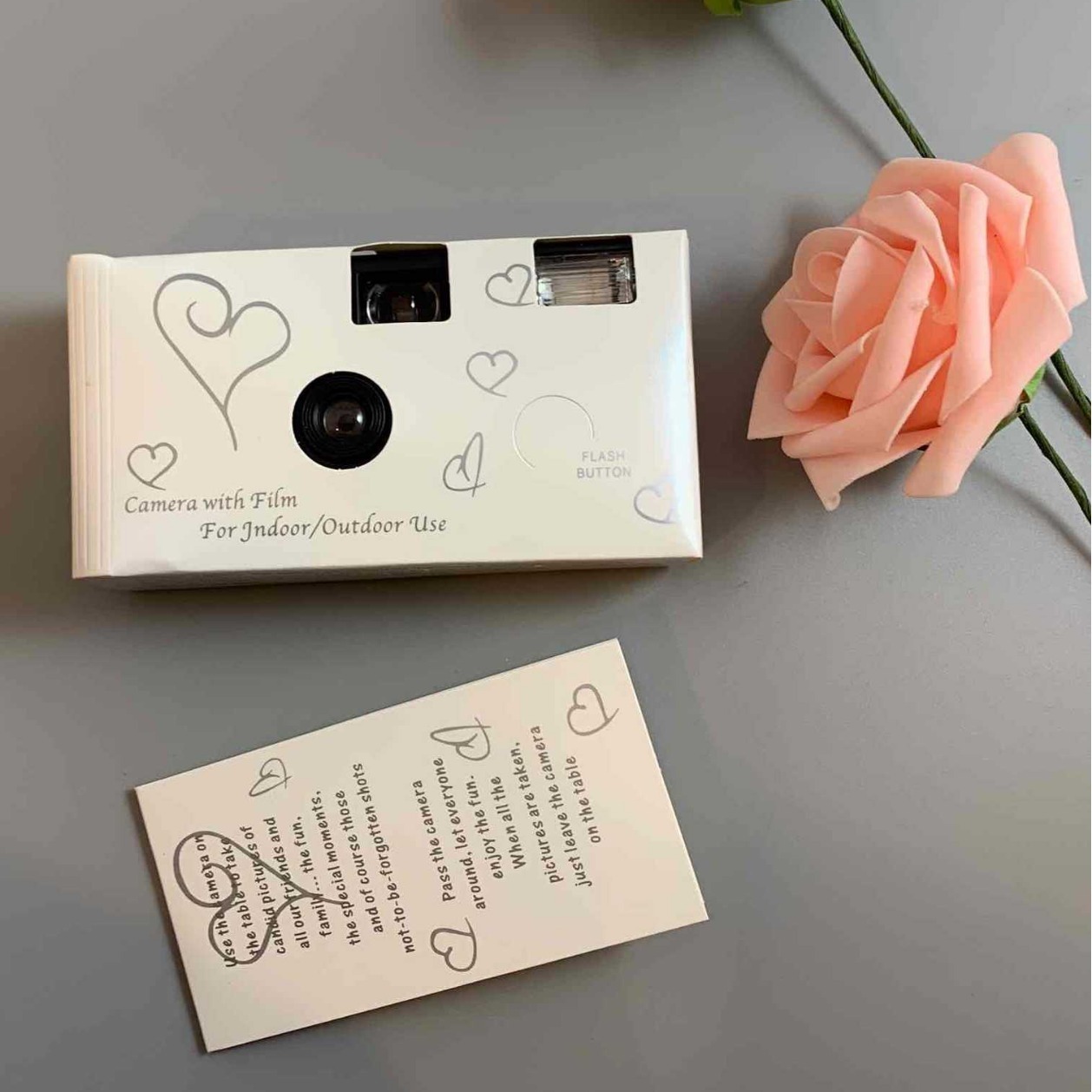 Disposable Film Camera w/17 Exposure Color Film