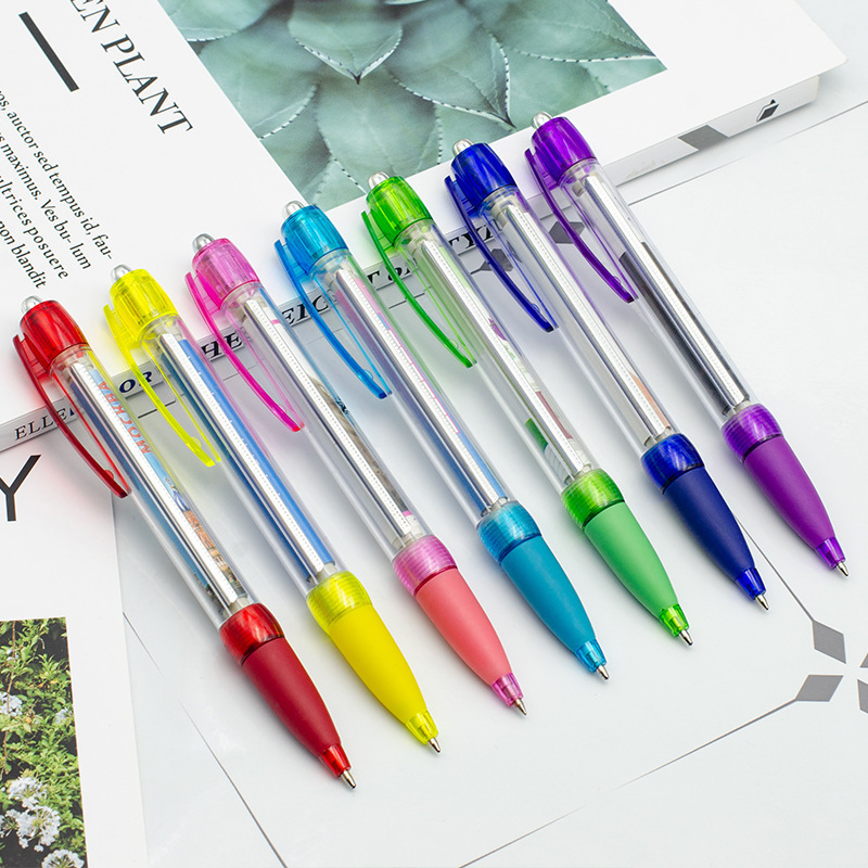 Pull Out Banner Ballpoint Pen