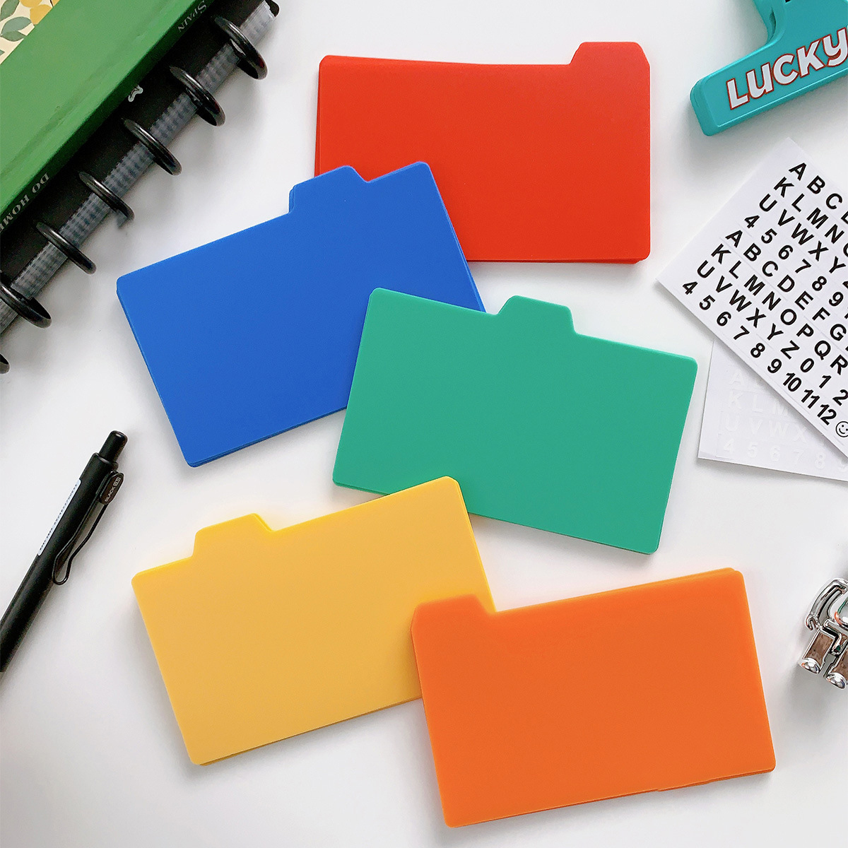 Plastic Index Card