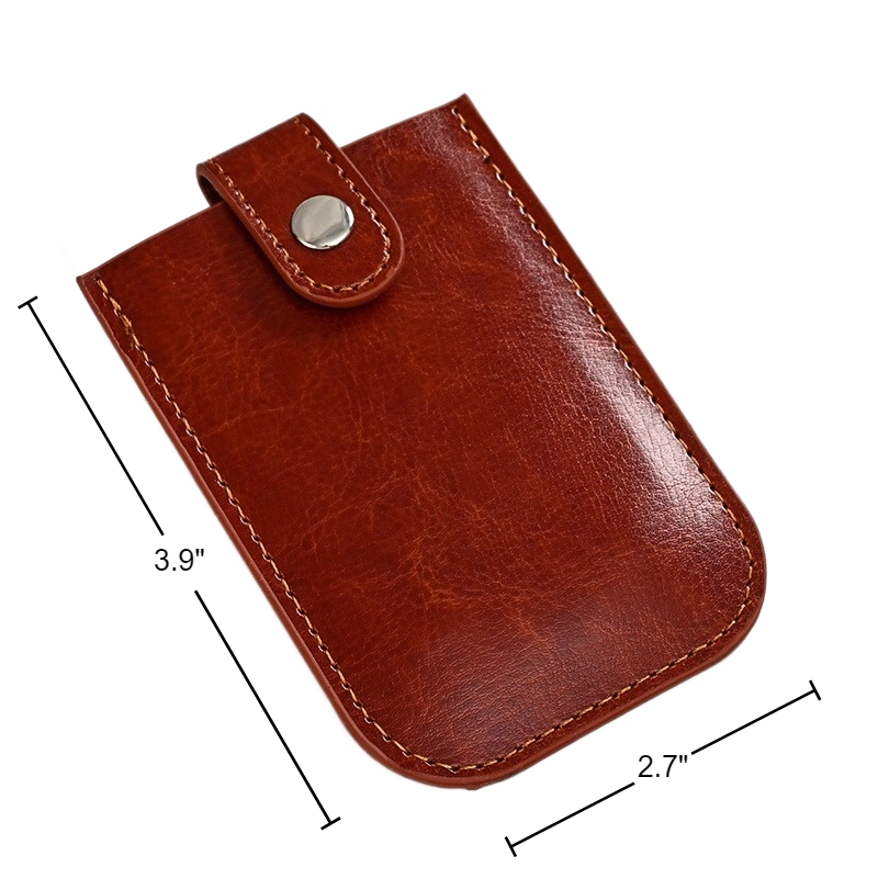 PU Leather Pull-out Card Holder