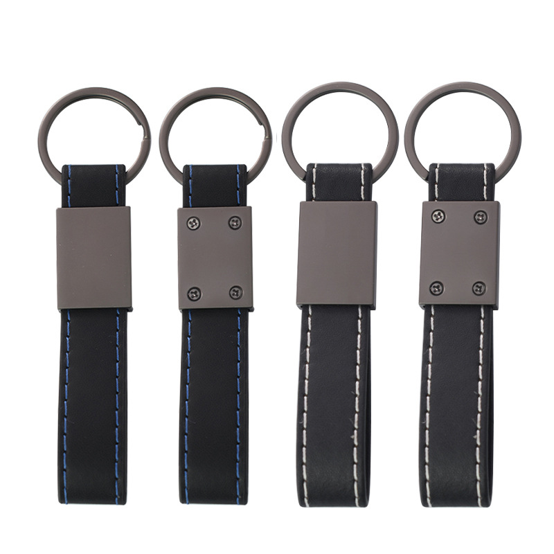 PU Leather Keychain	This keychain is crafted from premium PU leather and paired with sturdy metal accents. Suitable for daily key organization, backpack decoration, corporate promotional gifts, or small presents, it combines stylish PU leather craftsmansh