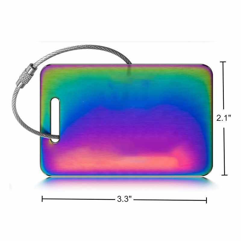 Stainless Steel Luggage Tag