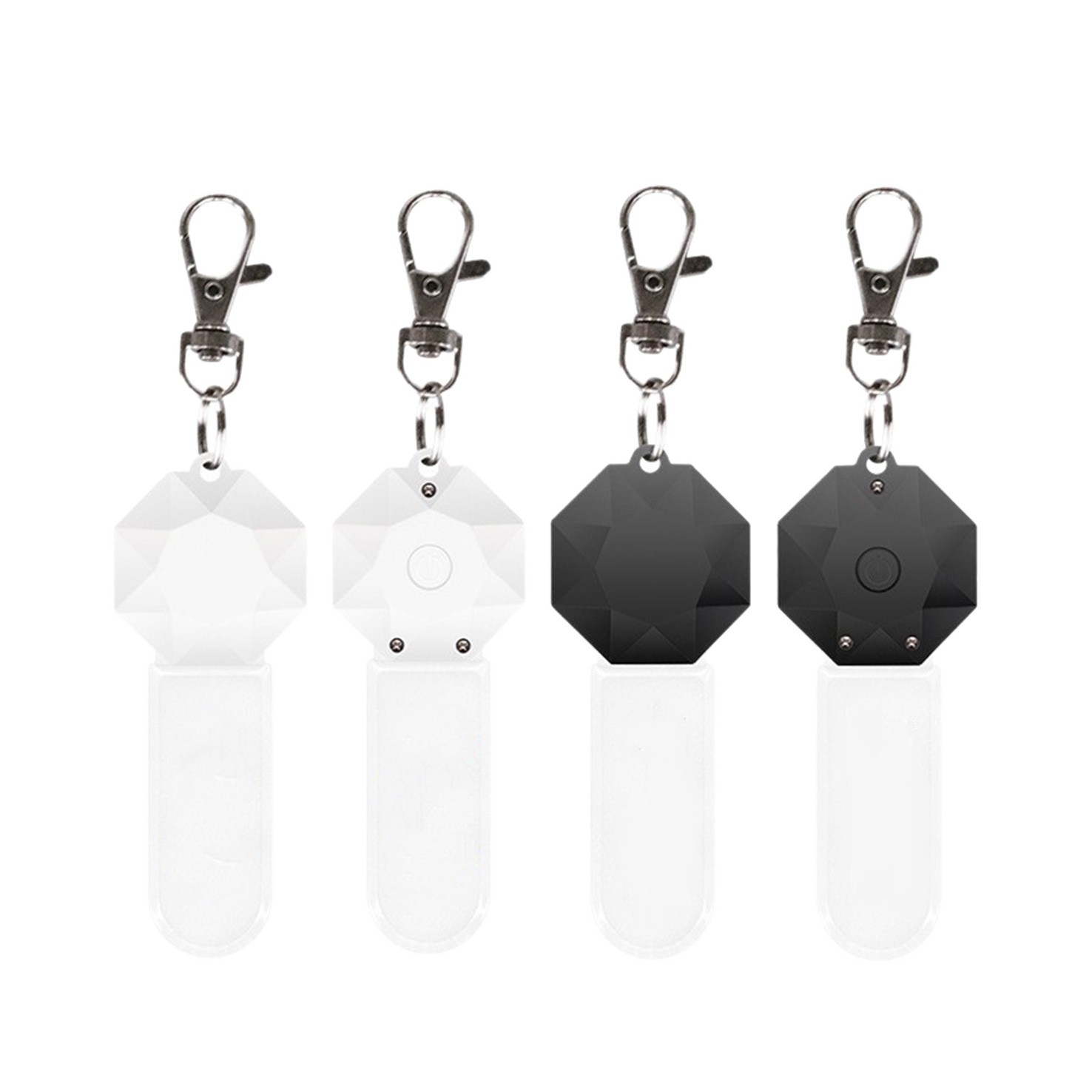LED Acrylic Light Up Keychain