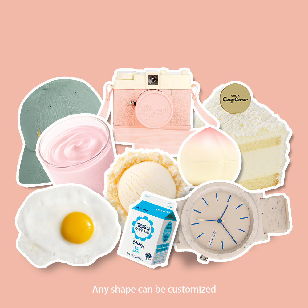 Kiss-Cut Custom 2-inch Stickers