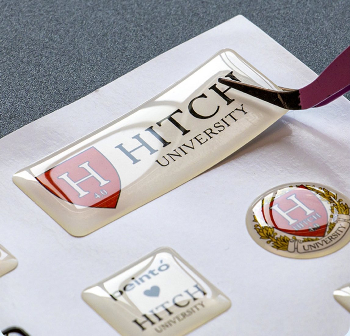 2 Inch Epoxy Sticker