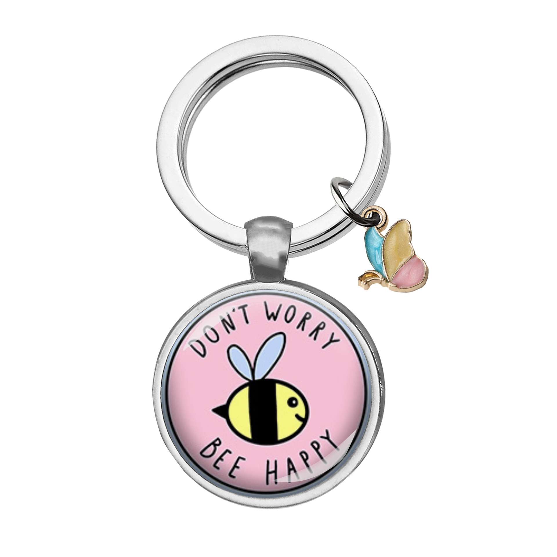 Stainless Steel Key Ring Pendant