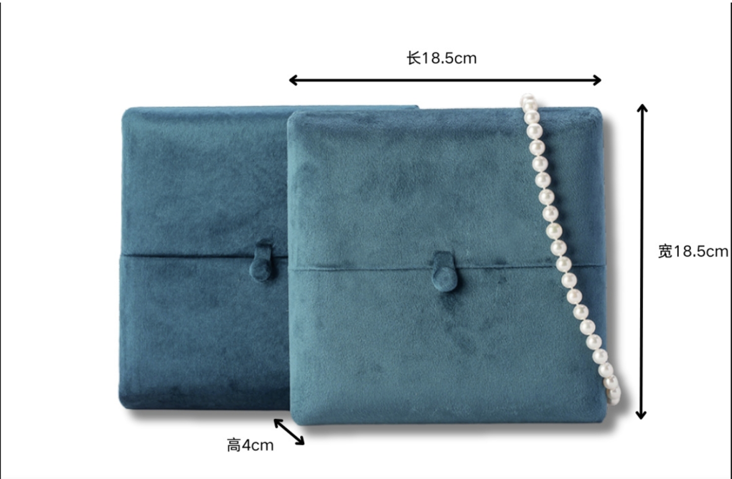 Velvet Necklace Storage Case