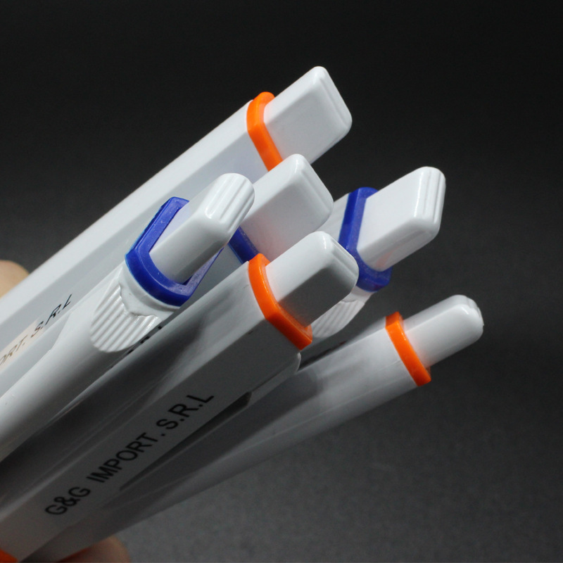 Custom Logo Retractable Ballpoint Pens with Vibrant Grips