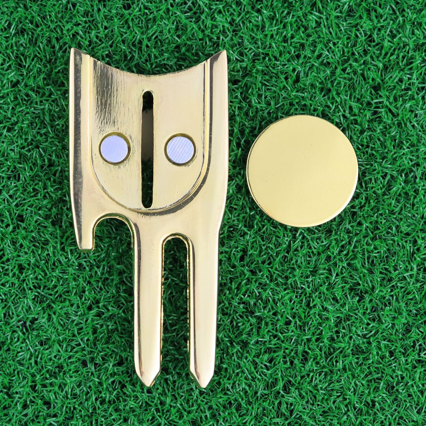 Golf Six-in-One Green Fork Multi-Function Ball Fork