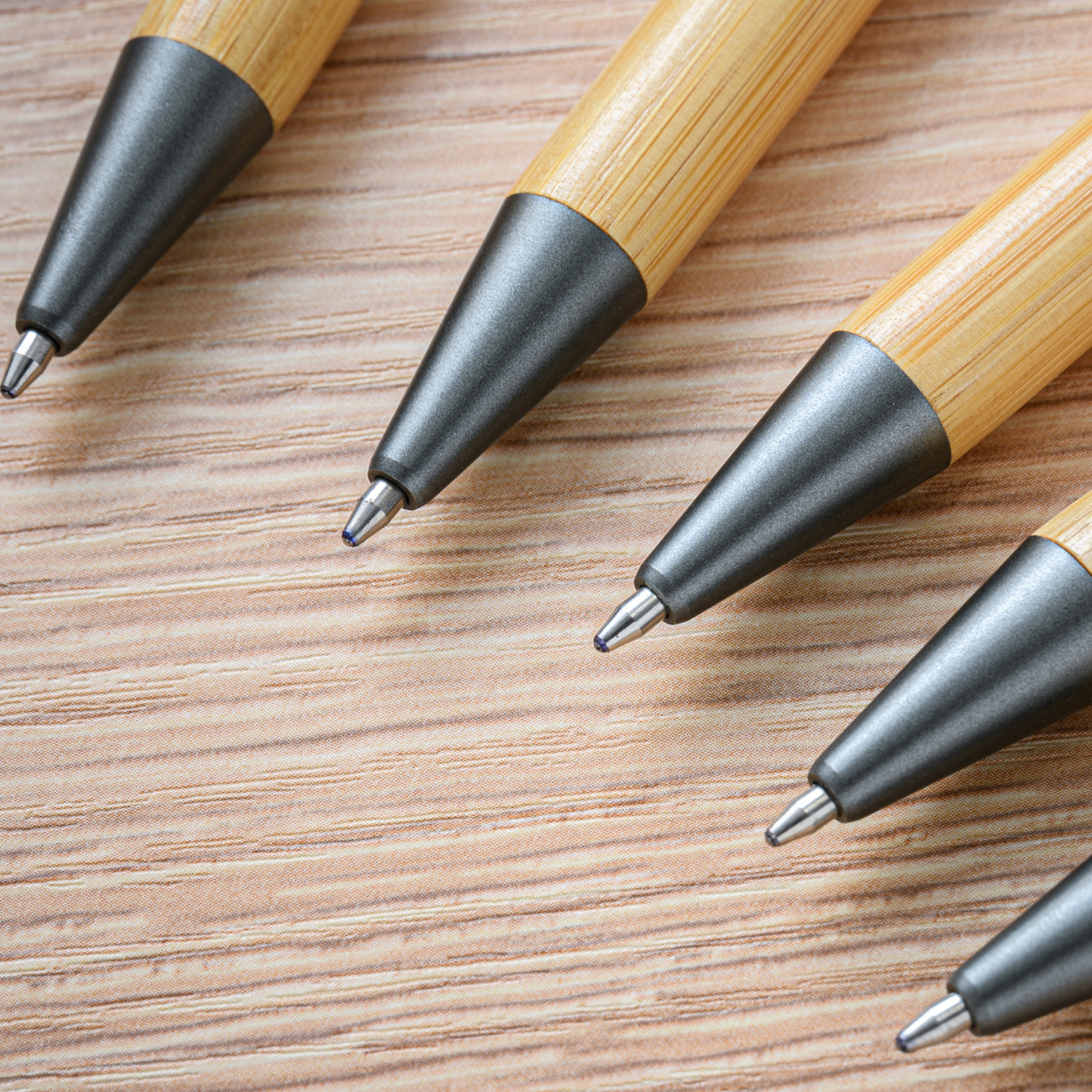 Retractable Bamboo Pen