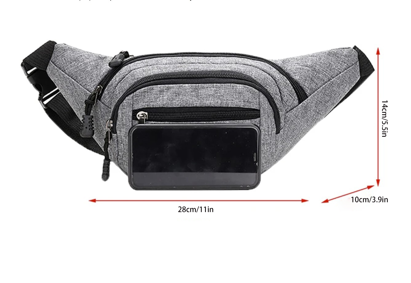 Men's Canvas Fanny Pack