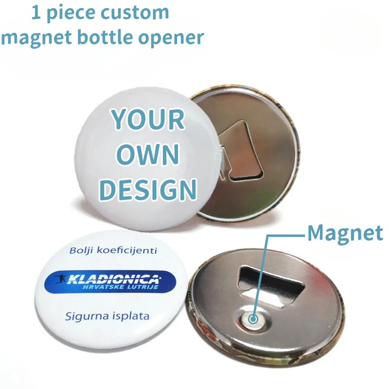 Color Printed Tinplate Magnet Opener