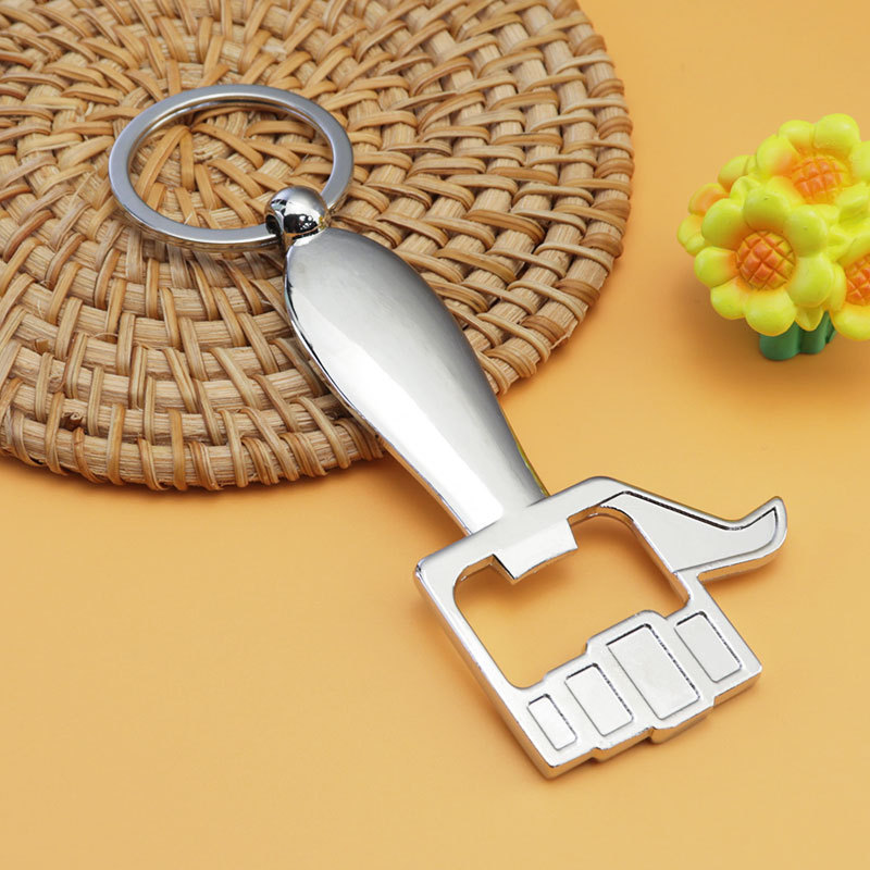 Thumb Gesture Keychain Bottle Opener