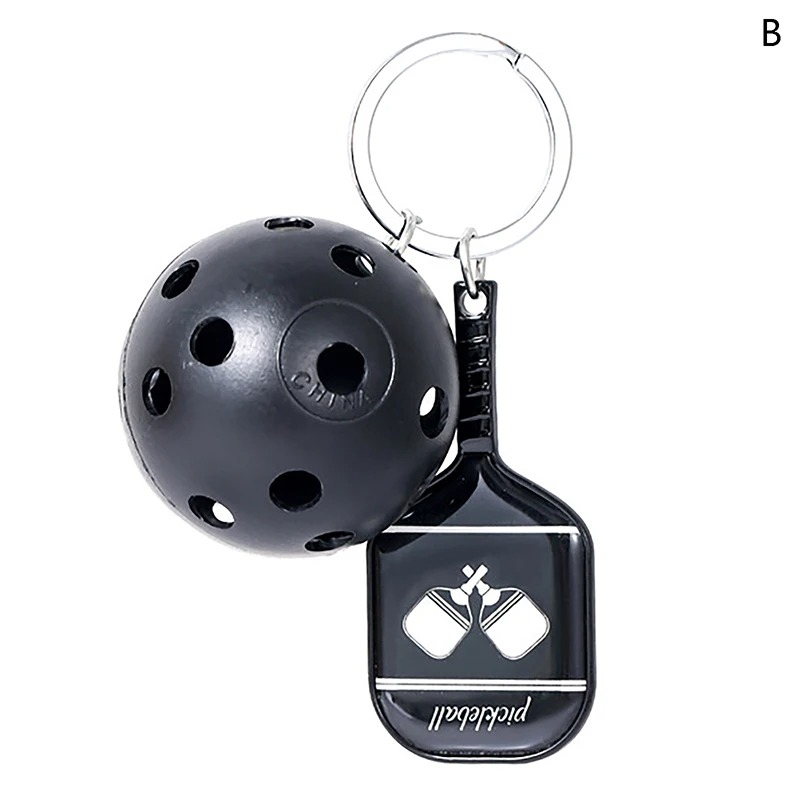 Pickleball Racket Keychain