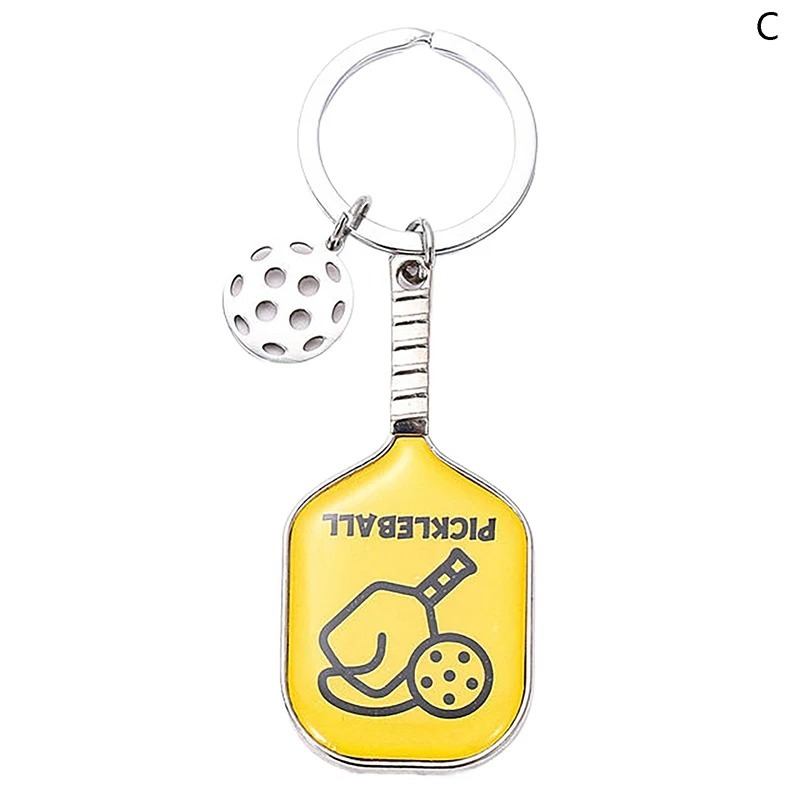Pickleball Racket Keychain