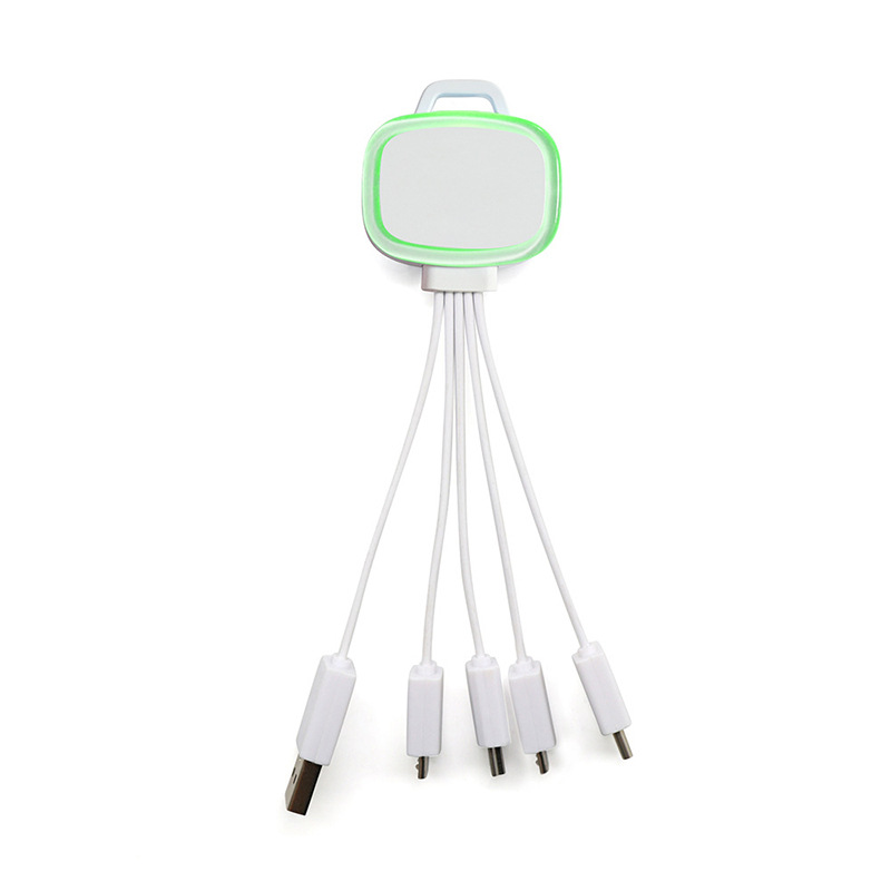 5-in-1 Light Up Charging Cable