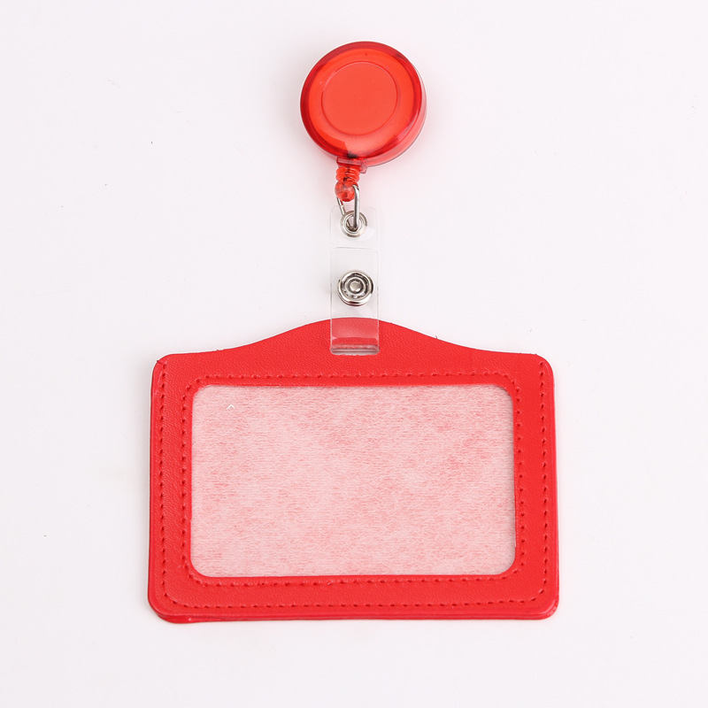 Retractable Work ID Card Holder