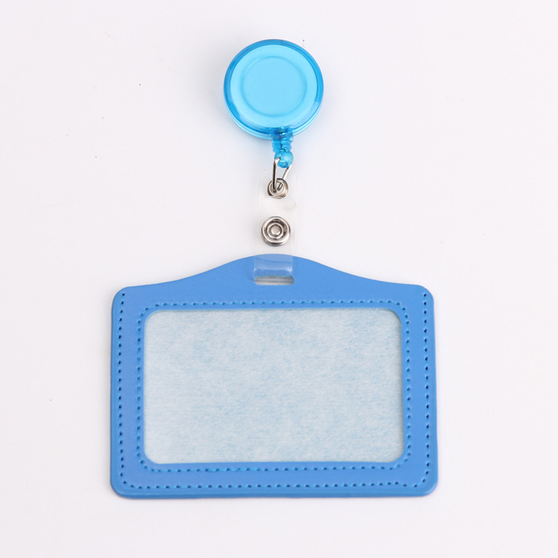 Retractable Work ID Card Holder
